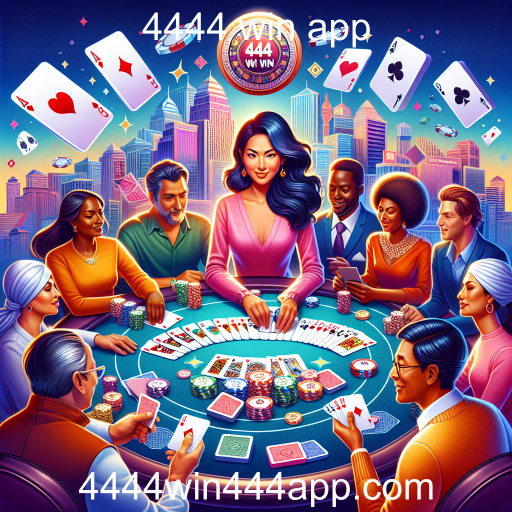 Descubra os Melhores Jogos de Carta no 4444 Win App